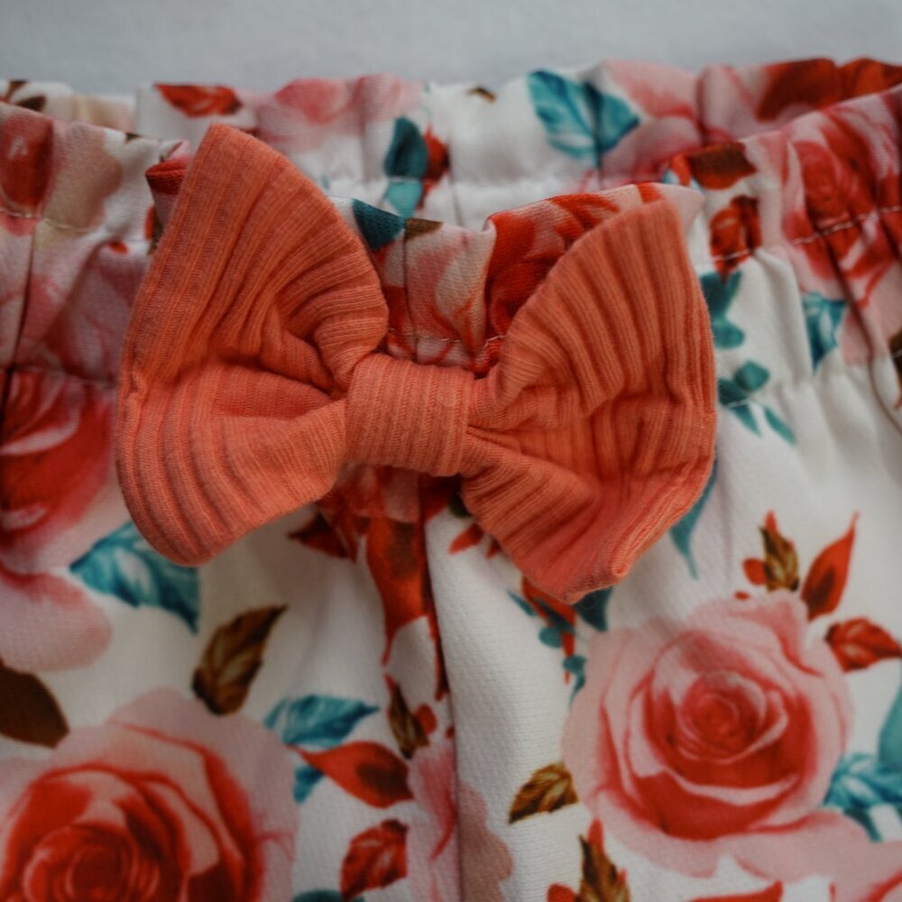 Baby Girl Matching Set, Daddy's Girl, Floral Set, Size 3-6m - Picture 5 of 7